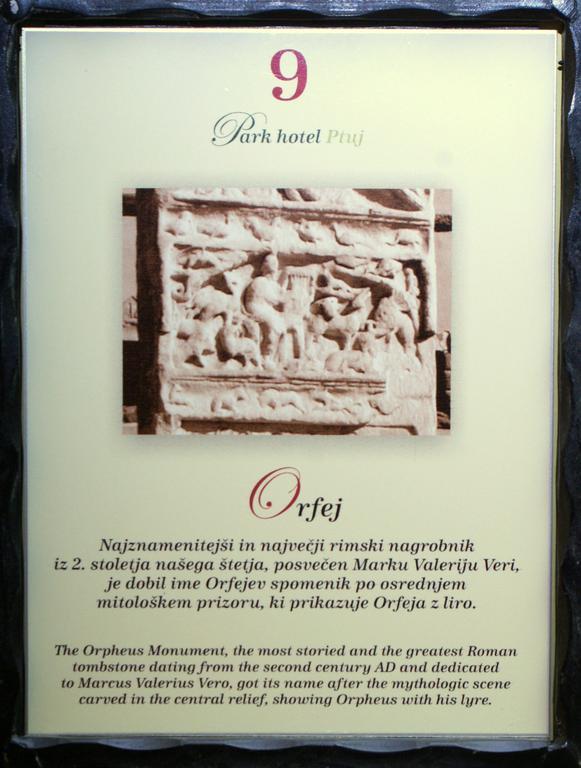 Hotel Park Птуй Экстерьер фото